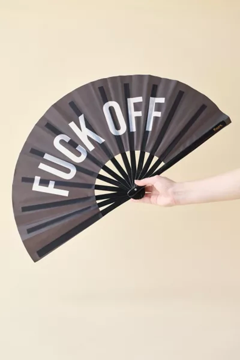 Fisura XXL F-Off Paper Folding Hand Fan