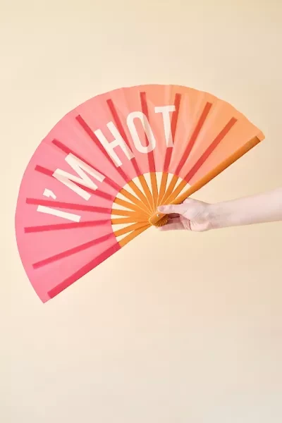 Fisura XXL I’m Hot Paper Folding Hand Fan