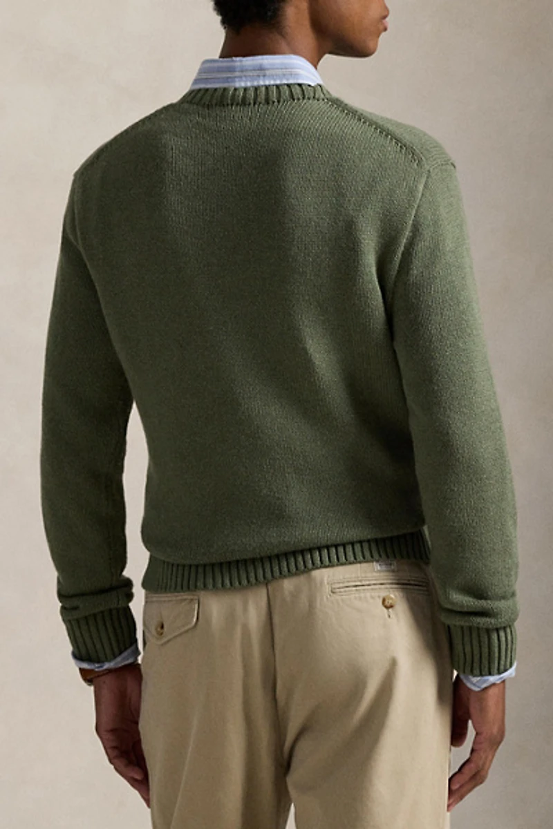 Polo Ralph Lauren Bear Logo Crew Neck Sweater