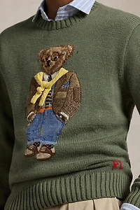 Polo Ralph Lauren Bear Logo Crew Neck Sweater