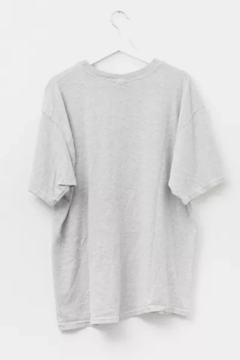 Vintage Y2K Champion Heather Gray Embroidered Logo T-Shirt