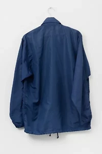 Vintage 1960s Distressed Navy Blue Lightweight Coaches Jacket