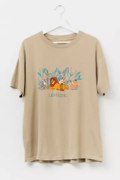 Vintage 1990s The Lion King Embroidered Graphic T-Shirt Single Stitch