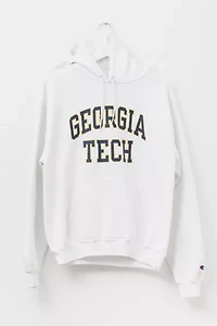 Vintage Y2K Champion Georgia Tech Spell Out Hoodie Sweatshirt