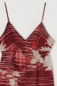 Vintage Y2k Dark Red Mini Dress