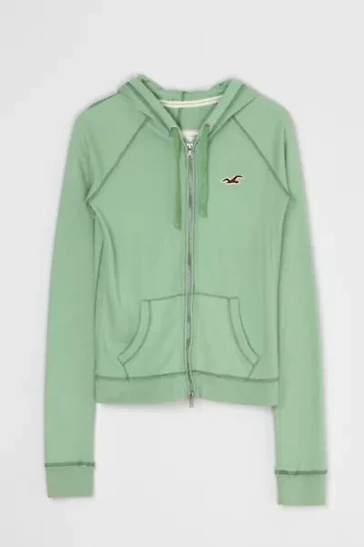 Vintage Y2k Hollister Zip-Up Hoodie