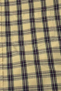 Vintage 1970's Eddie Bauer Combed Cotton Plaid Shirt