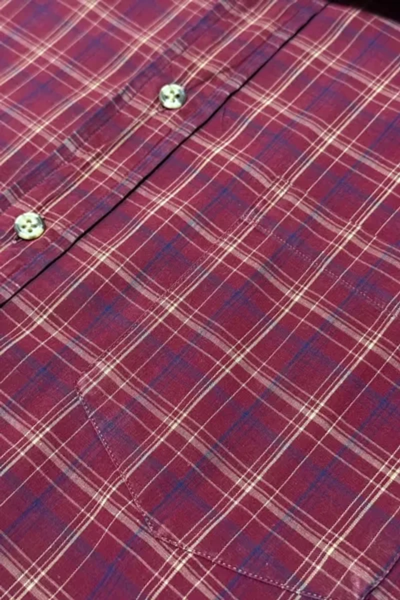 Vintage 1970's Eddie Bauer Plaid Shirt
