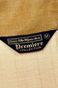Vintage 1960's Sears Premiere  Embroidered Selvedge Shirt-Jac Shirt