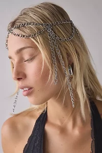 Elaine Draped Chain Head Piece