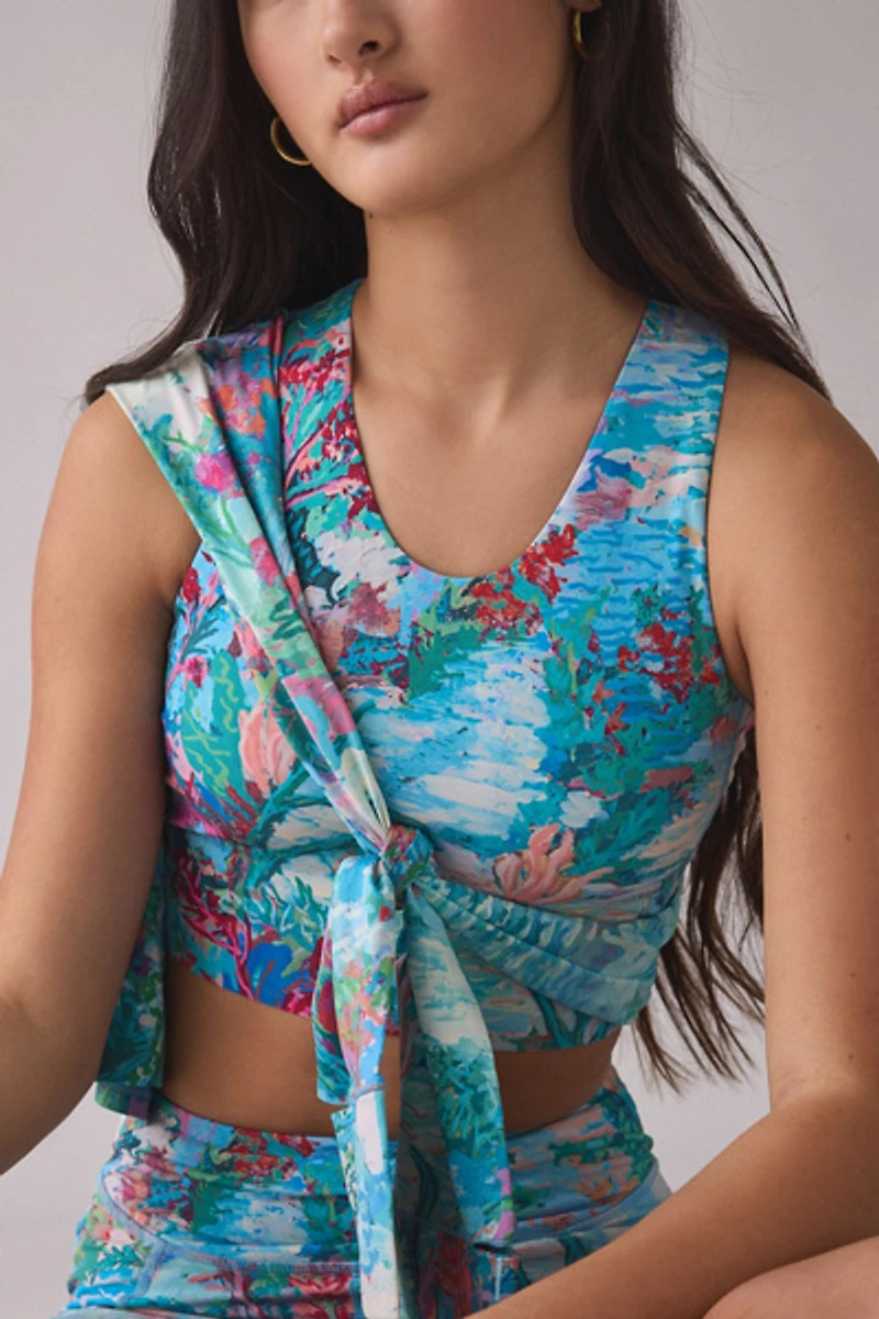 Janji Scoop Neck Long Bra