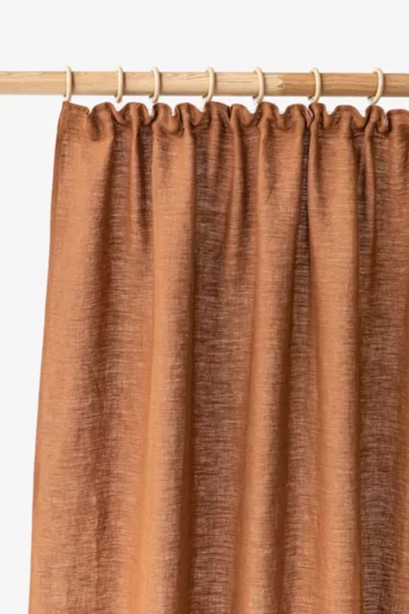 MagicLinen Linen Pencil Pleat Curtains