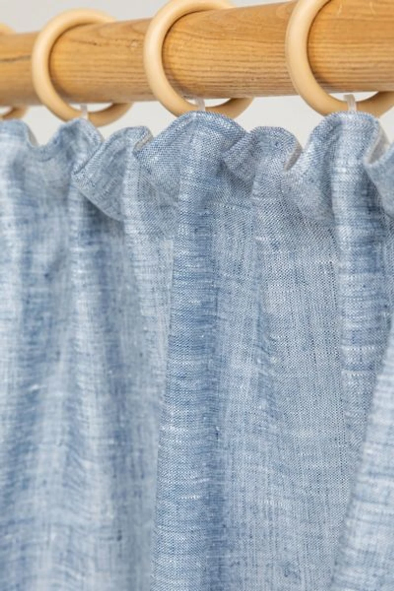 MagicLinen Linen Pencil Pleat Curtains