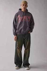 Misfits Skull Graphic Hoodie Sweatshirt