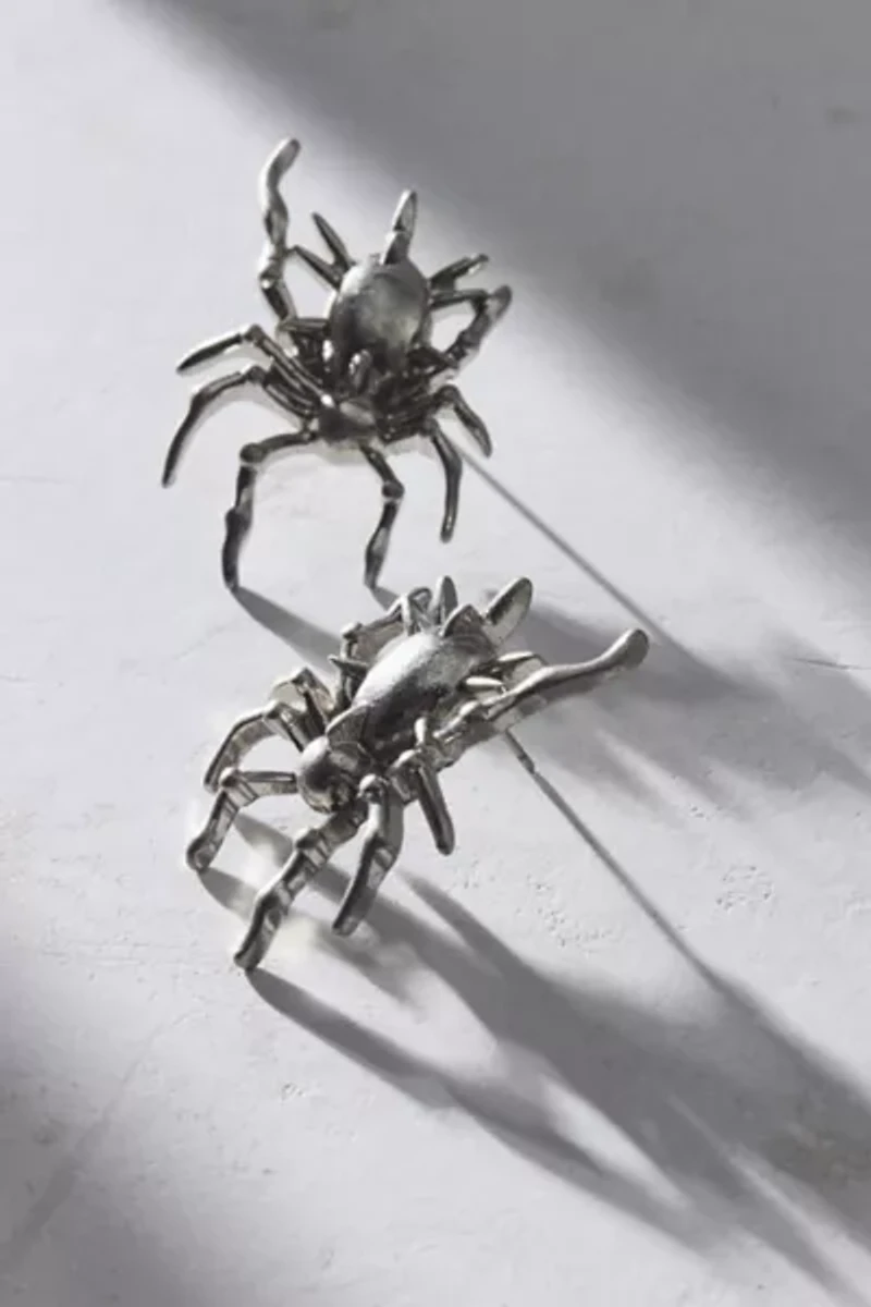 Spiked Spider Earring