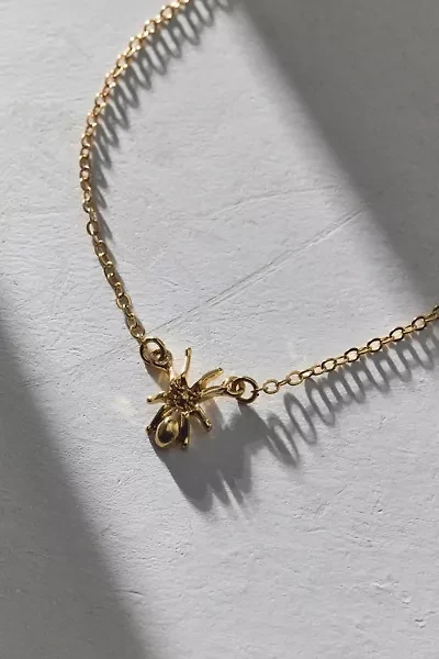 Delicate Spider Necklace