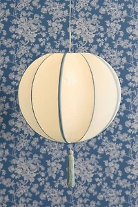 Adriana Fabric Lantern Pendant Light