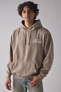 Ford Bronco Paint Splatter Logo Hoodie Sweatshirt