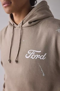 Ford Bronco Paint Splatter Logo Hoodie Sweatshirt
