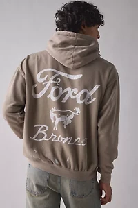 Ford Bronco Paint Splatter Logo Hoodie Sweatshirt