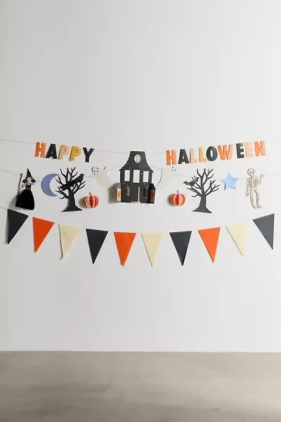 Meri Meri Happy Halloween Party Garland Set