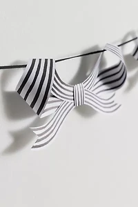 Meri Meri Striped 3D Bow Party Garland
