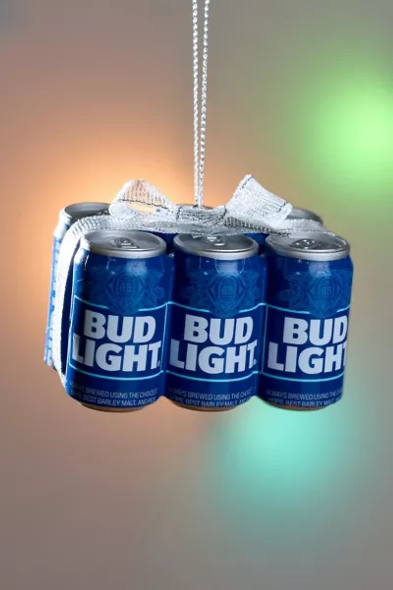 Budweiser® Bud Light 6-Pack Cans Ornament