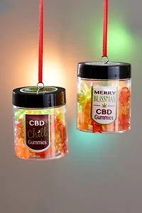 Gummy Bear Jar Resin Ornament