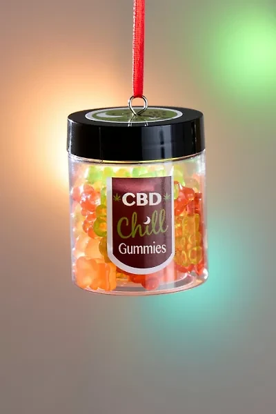 Gummy Bear Jar Resin Ornament