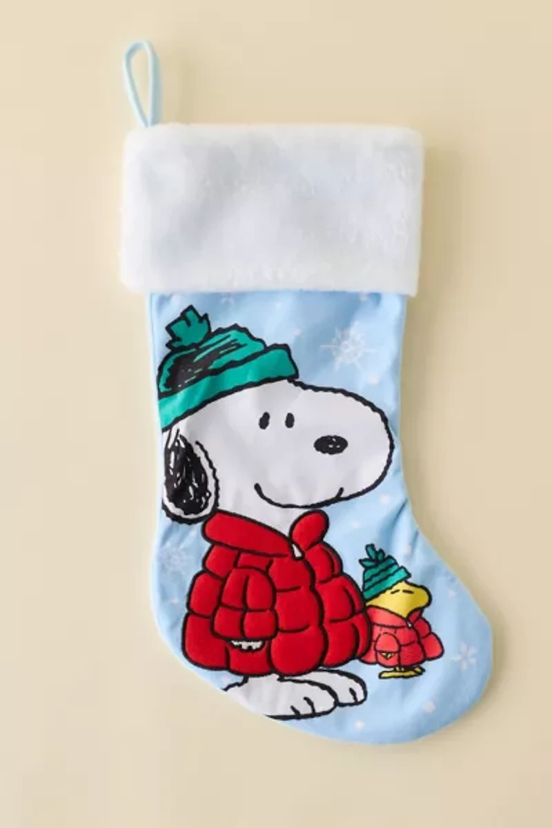Peanuts Snoopy & Woodstock Holiday Stocking