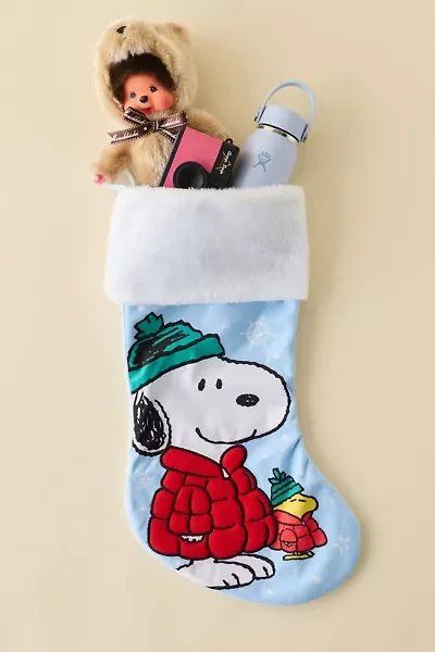 Peanuts Snoopy & Woodstock Holiday Stocking
