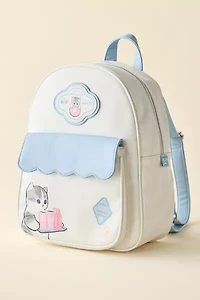 Mofusand Faux Leather Backpack