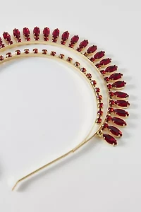 Crimson Crown Halo Headband