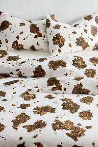 Cow Print Patterned Duvet Cover Set