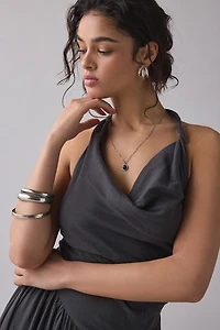 Out From Under Seaside Cowl Neck Halter Jumpsuit