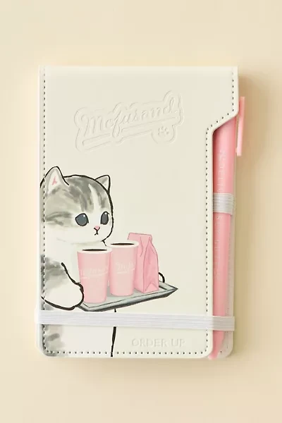 Mofusand Pocket Jotter Notebook & Pen Set
