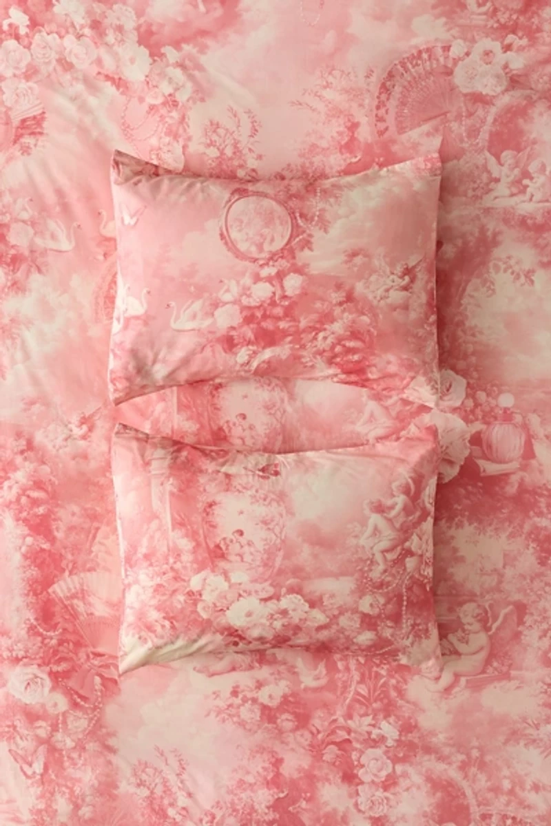 Cherub Dreams Patterned Sham Set
