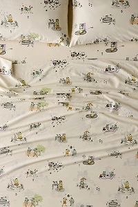 Silly Frogs Patterned Sheet Set