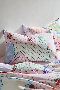 Hankies Patterned Sham Set