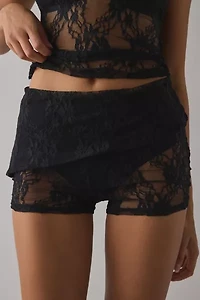 CAMPBELL&KRAMER X ReMADE By UO Thalia Sheer Lace Micro Short