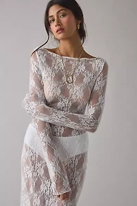 CAMPBELL&KRAMER X ReMADE By UO Demeter Boatneck Maxi Dress