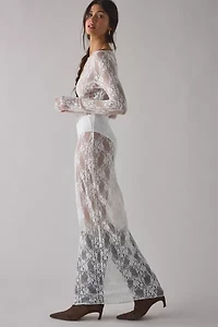 CAMPBELL&KRAMER X ReMADE By UO Demeter Boatneck Maxi Dress