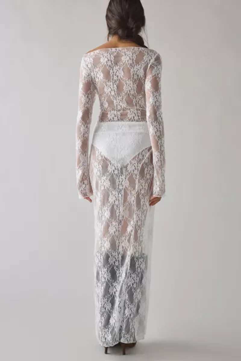 CAMPBELL&KRAMER X ReMADE By UO Demeter Boatneck Maxi Dress