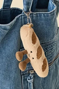 Jellycat Amuseables Baguette Plushie Bag Charm
