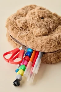 Jellycat Bartholomew Bear Plushie Travel Pouch