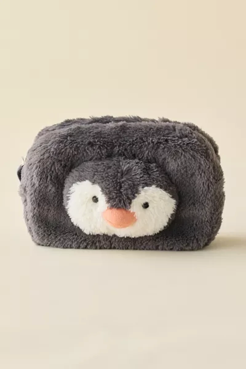 Jellycat Peanut Penguin Plushie Travel Pouch