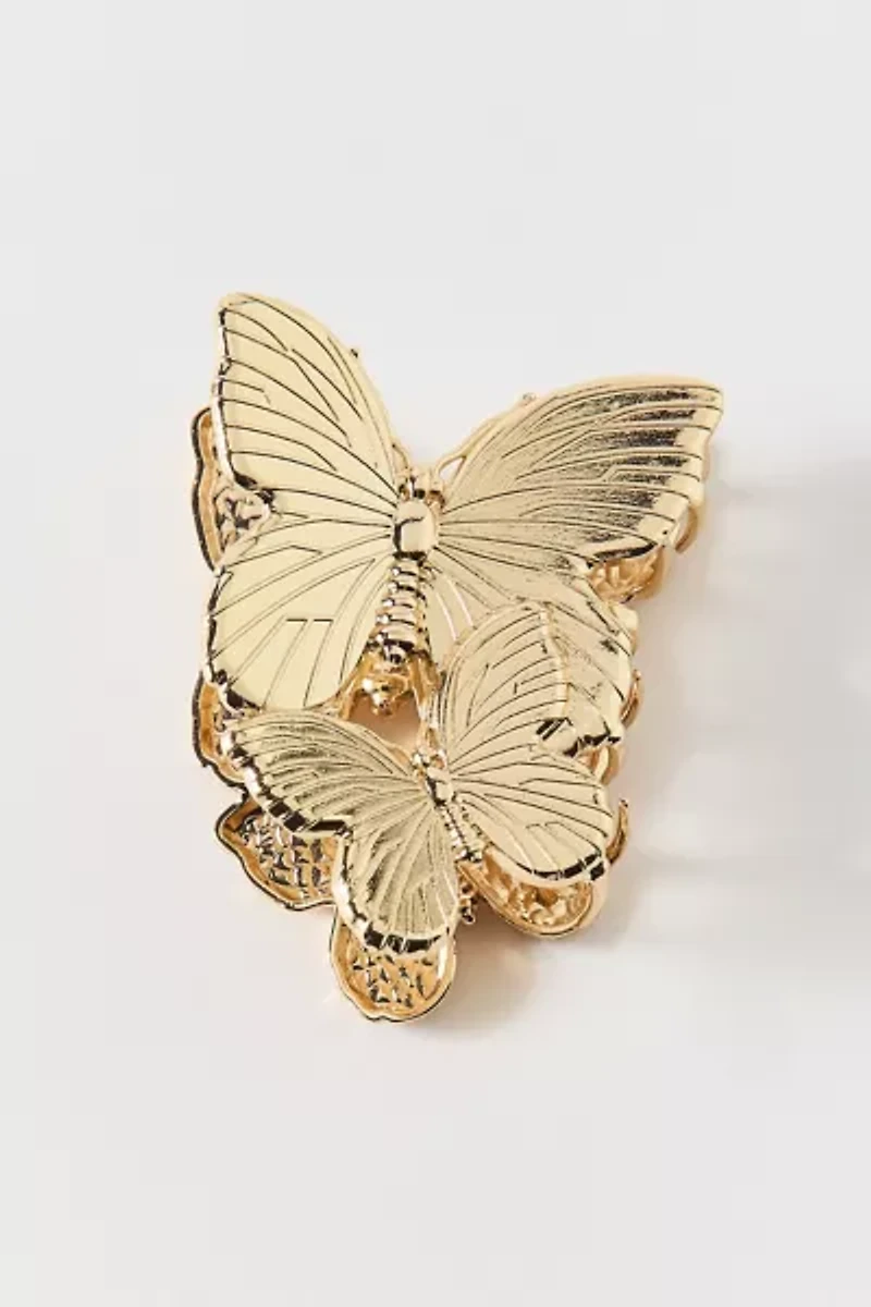 Metal Butterfly Claw Clip