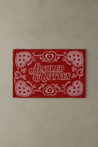 Spoiled Cupid Coir Doormat