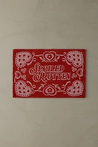 Spoiled Cupid Coir Doormat