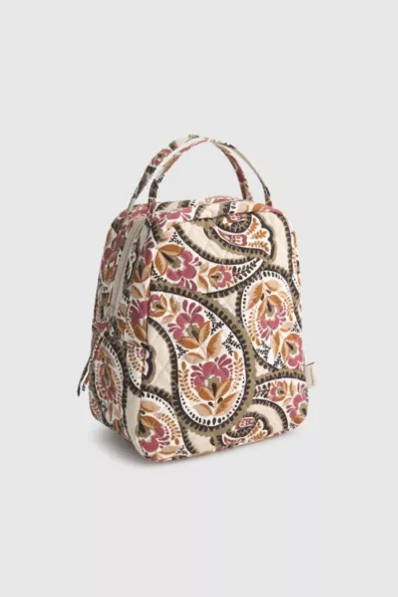 Vera Bradley Quilted Cotton Large Lunch Bag